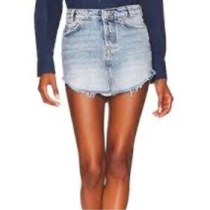 Free People We The Free Collection “Sky High Mini Skirt” Size 12